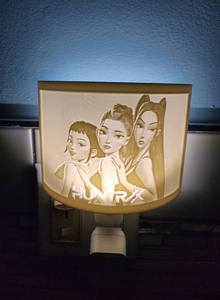 Custom 3D Printed Nightlight